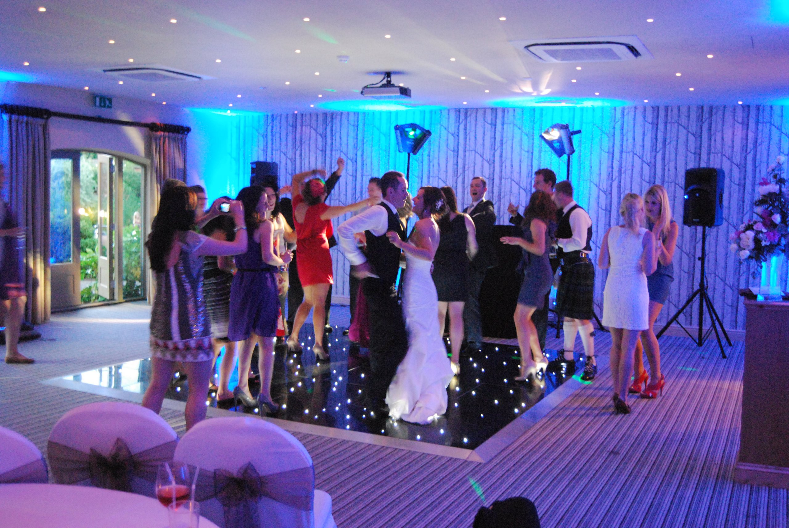 Black Dancefloor Hire Gloucestershire Black Starlight Dancefloor Hire Gloucestershire