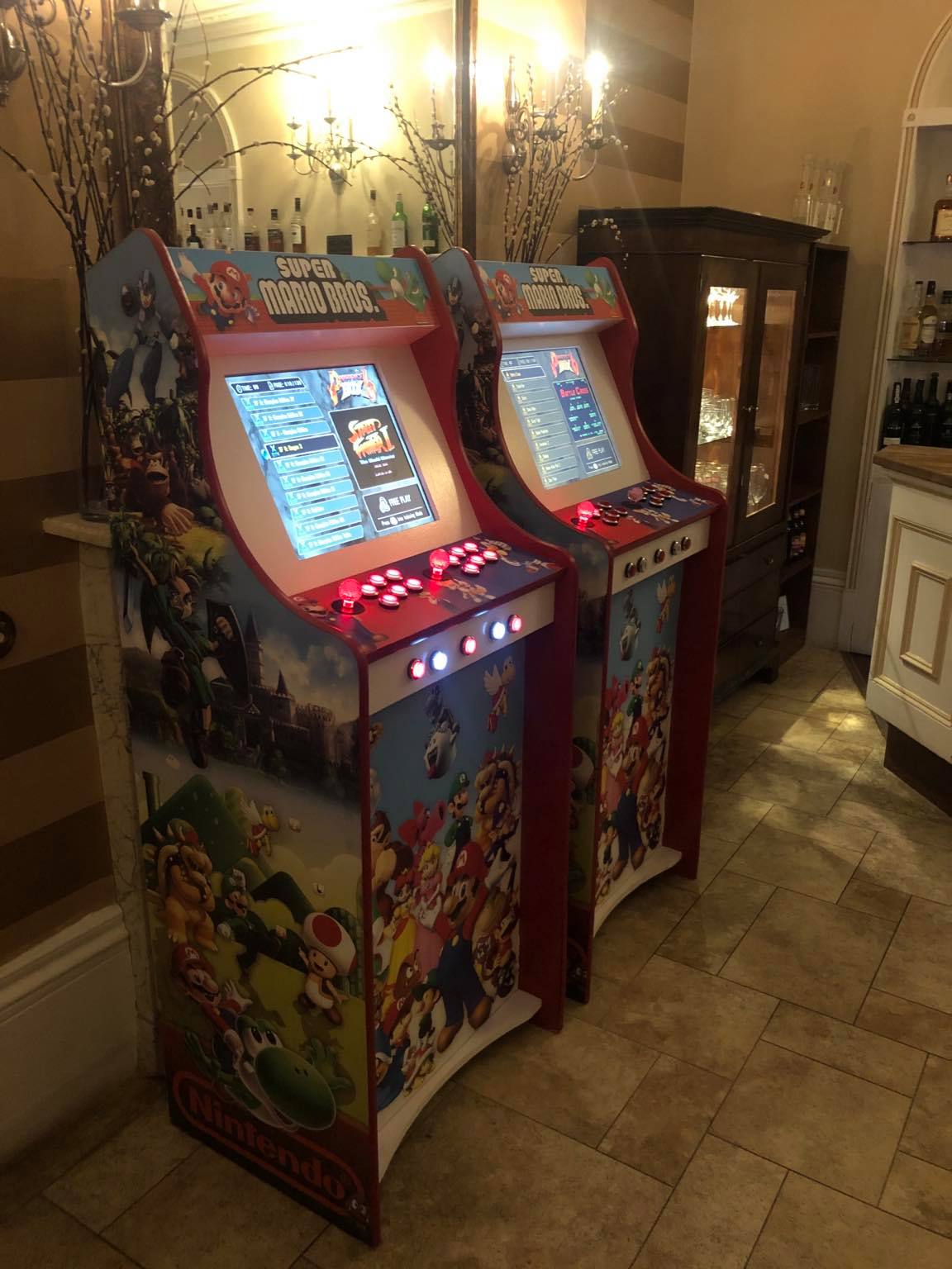 Retro Arcade Games Machine