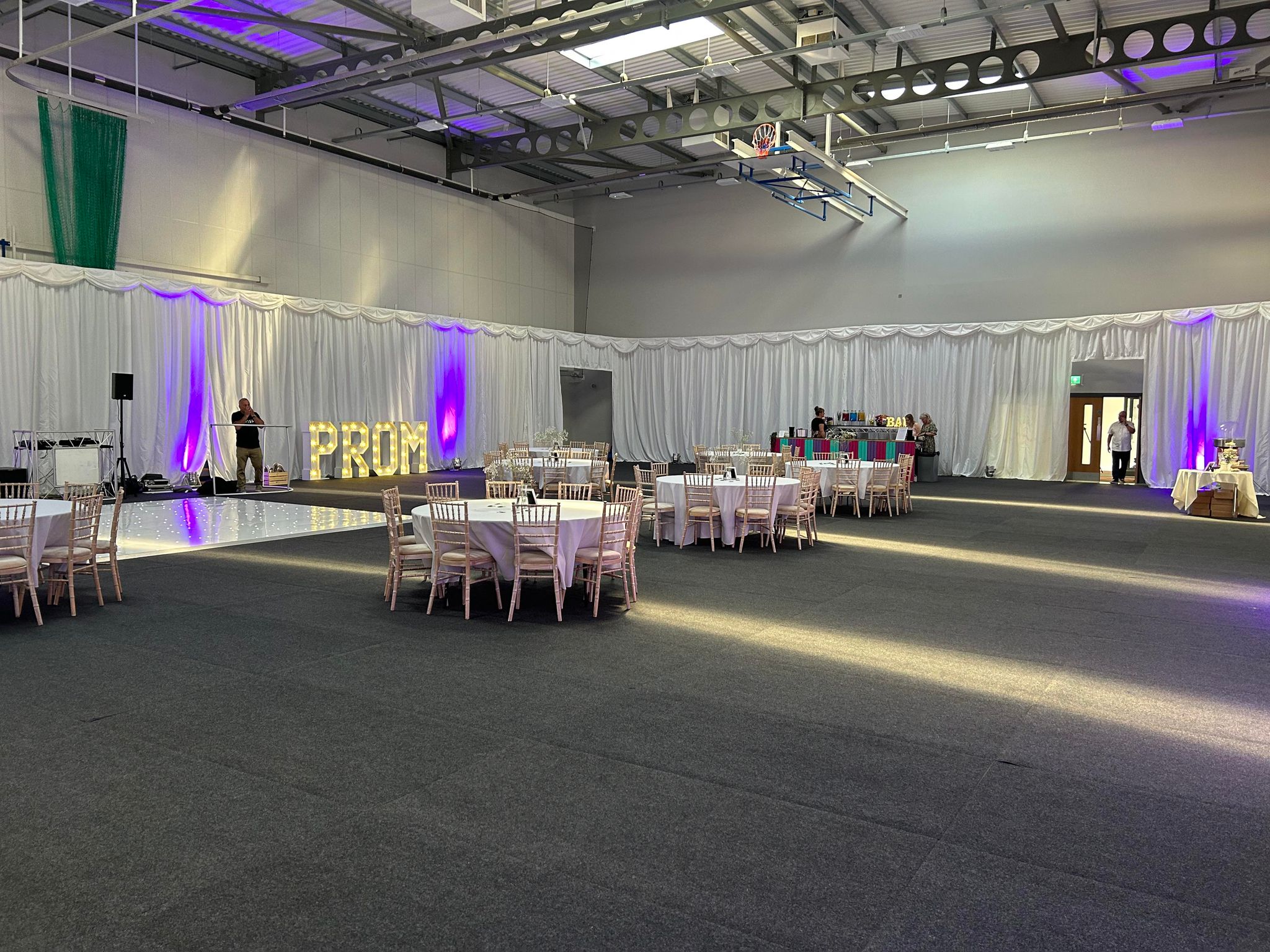 Prom Draping Oxford